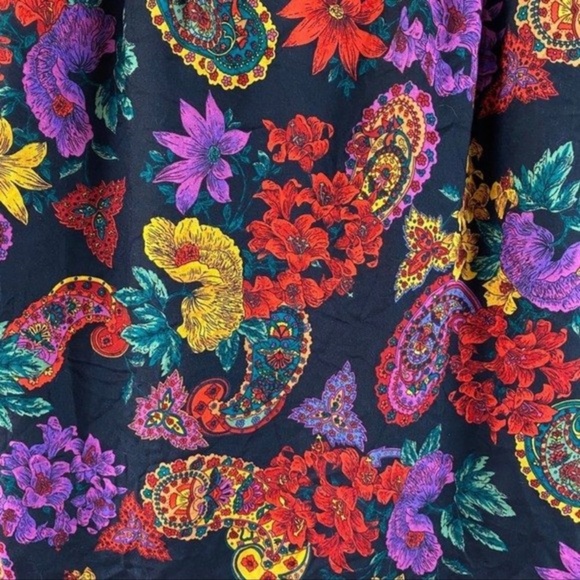 Norton McNaughton Vintage Paisley Skirt - Picture 2 of 4